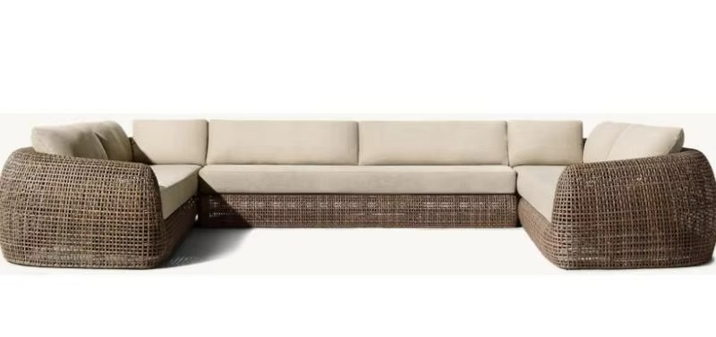 Outdoor Furniture For Sale - Sıcak Fırsat U Şeklinde Modüler Dış