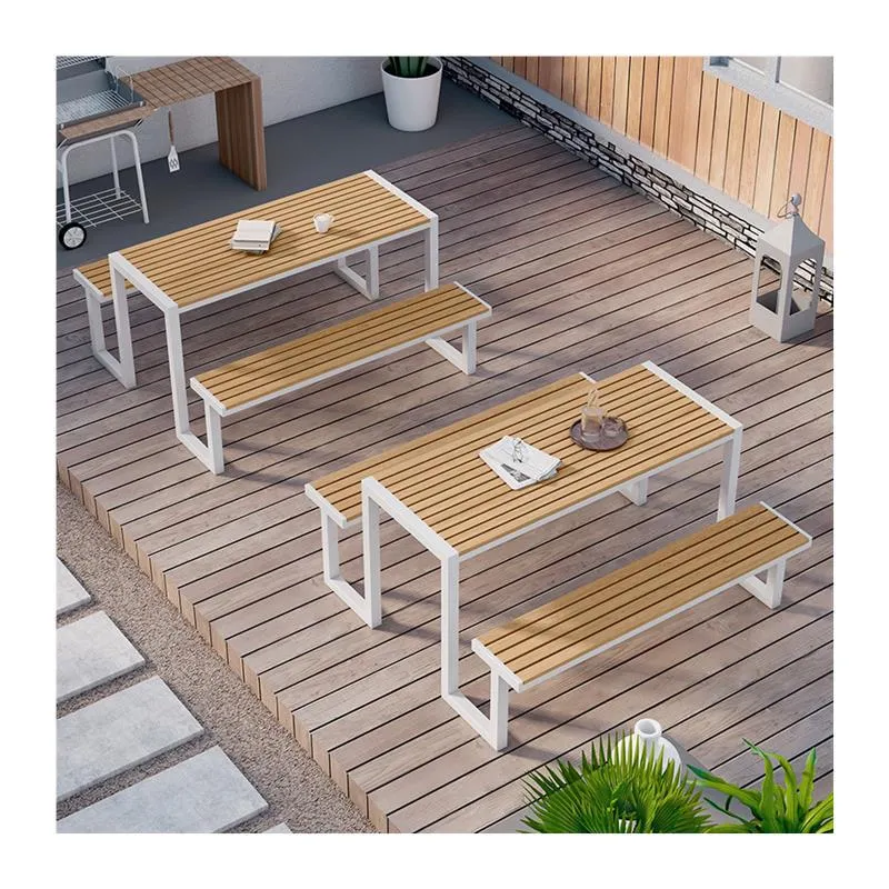 Outdoor Furniture One Piece - Dış Mekan Tek Parça Masa ve