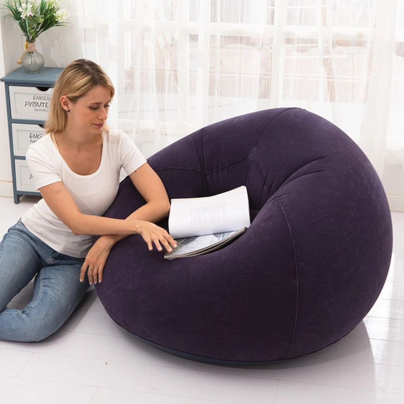 Outdoor Furniture Near Me - Büyük Şişme Kanepe Koltuk PVC Dinlenme