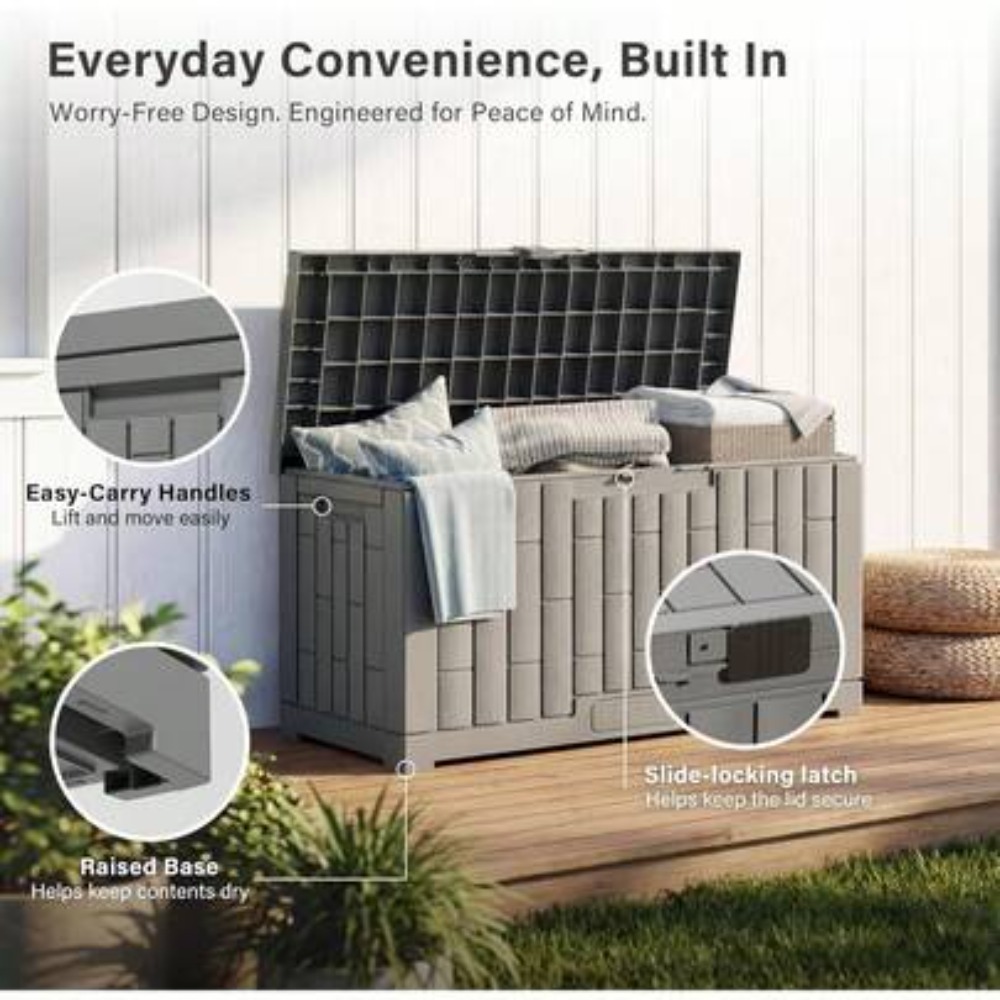 Garden Storage Box - Dış Mekan Saklama Kutusu 60 Galon