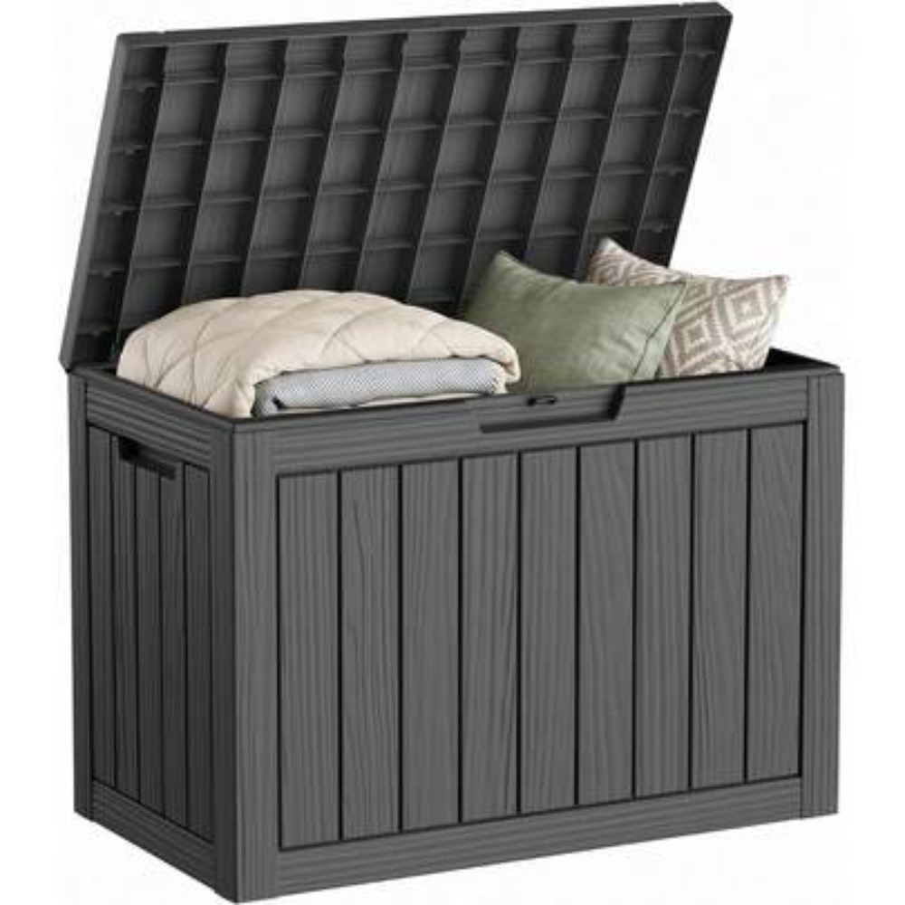 Garden Storage Box - 55 Galon Su Geçirmez Kilitlenebilir Reçine