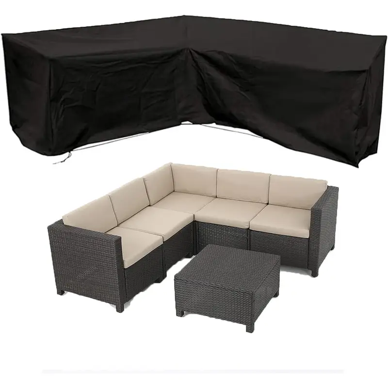 Outdoor Furniture Near Me - Anti-UV L Şekilli Dış Mekan Kanepe
