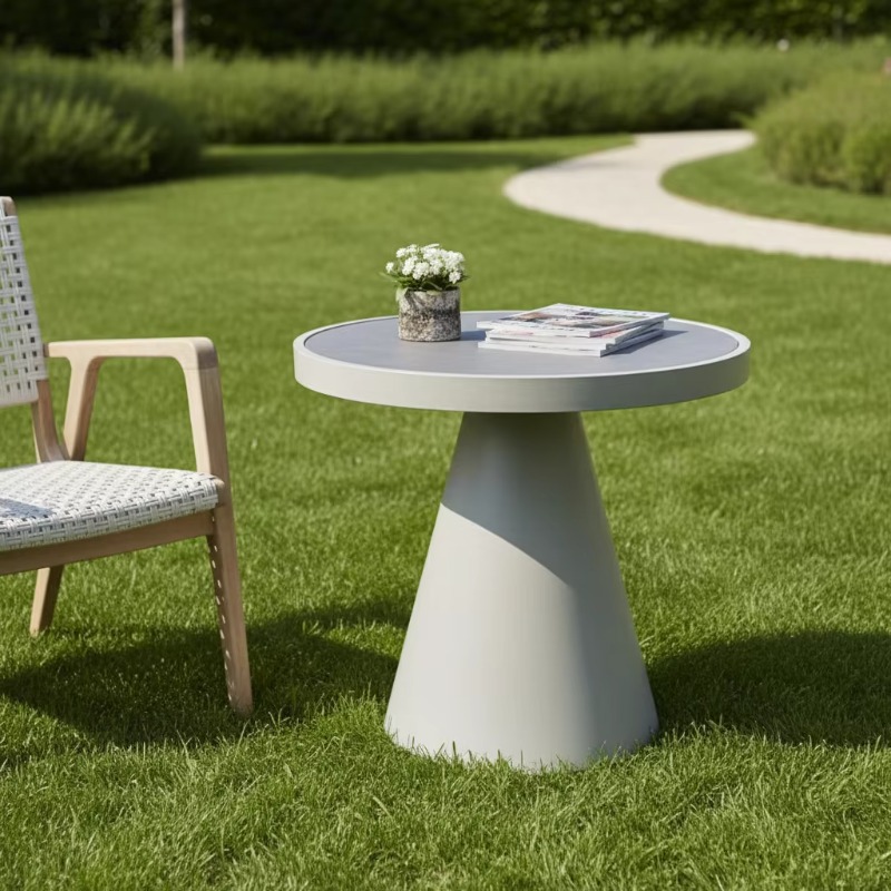 Outdoor Furniture Japanese Style - Küçük Daireler İçin Modern İskandinav Yuvarlak
