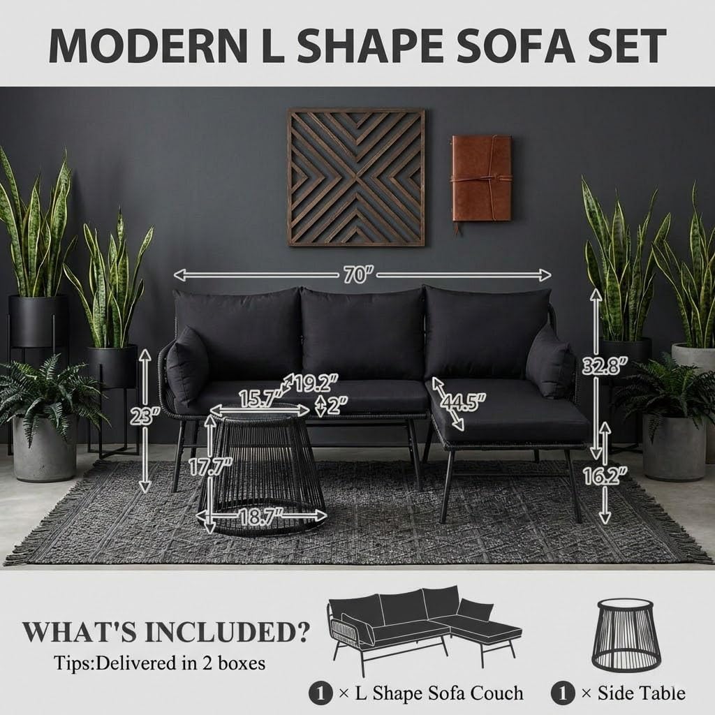3 Parçalı Dış Mekan Veranda Ra - Outdoor Furniture Rattan incelemesi ve fiyatı