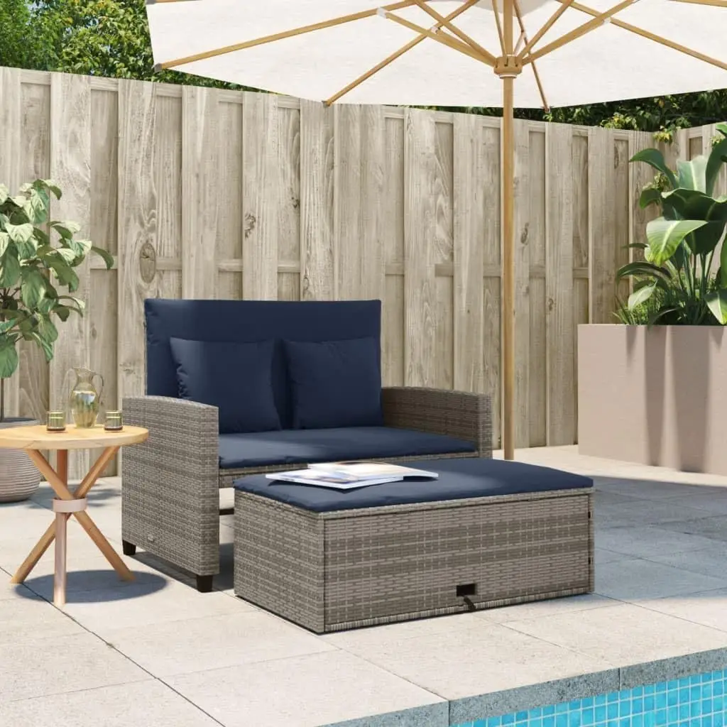 Gri ve Lacivert PE Rattan Dönü - Outdoor Furniture Rattan incelemesi ve fiyatı