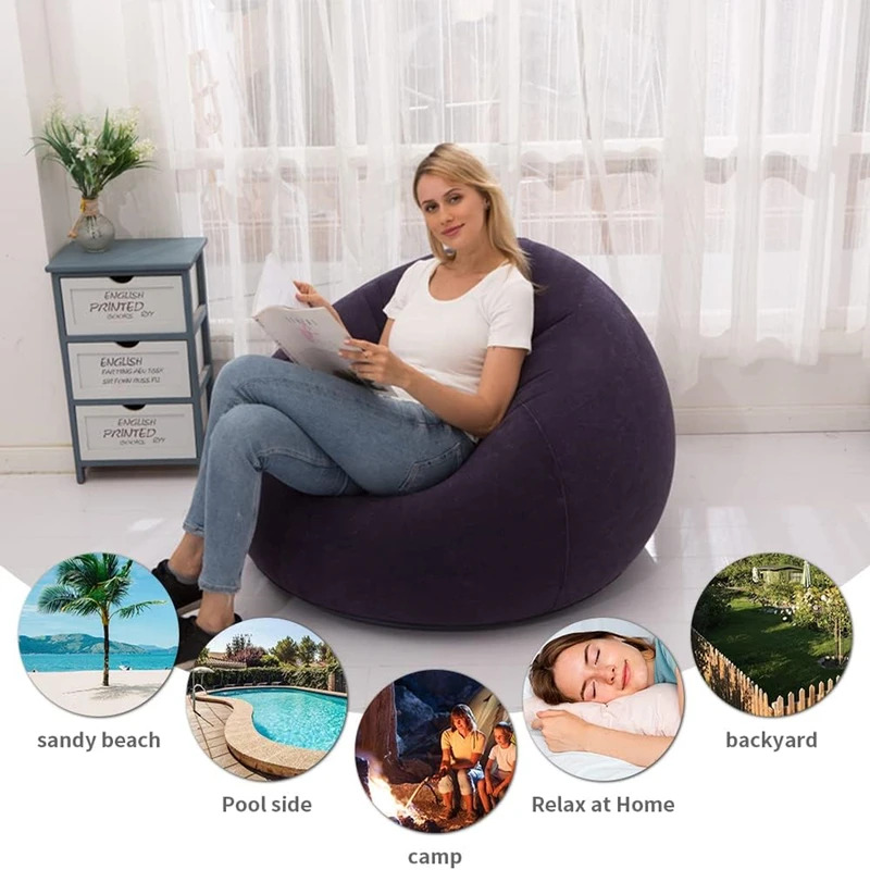 Büyük Şişme Kanepe Koltuk PVC  - Outdoor Furniture Near Me incelemesi ve fiyatı