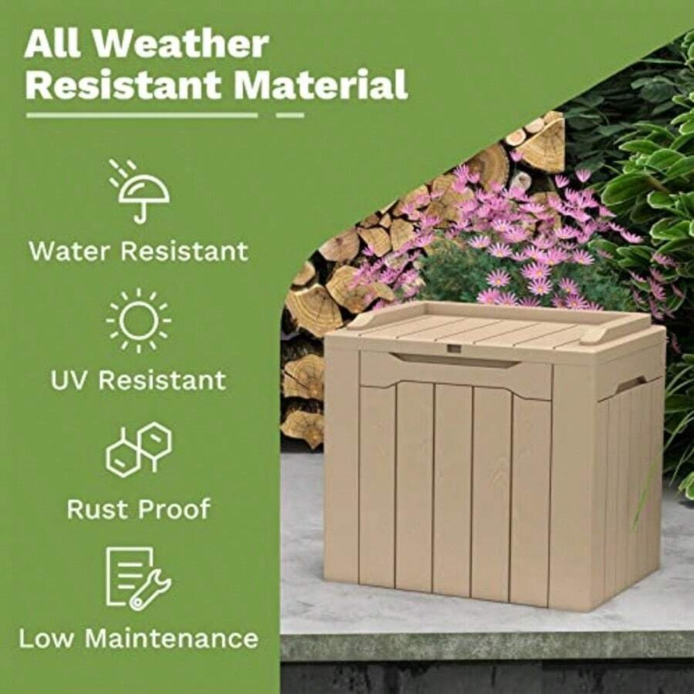Ekstra Büyük 90 Galon Reçine B - Garden Storage Box incelemesi ve fiyatı