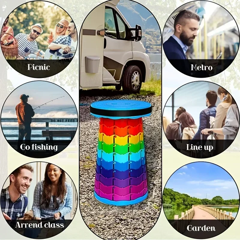 Gökkuşağı Teleskopik Kamp Tabu - Outdoor Furniture Philippines incelemesi ve fiyatı