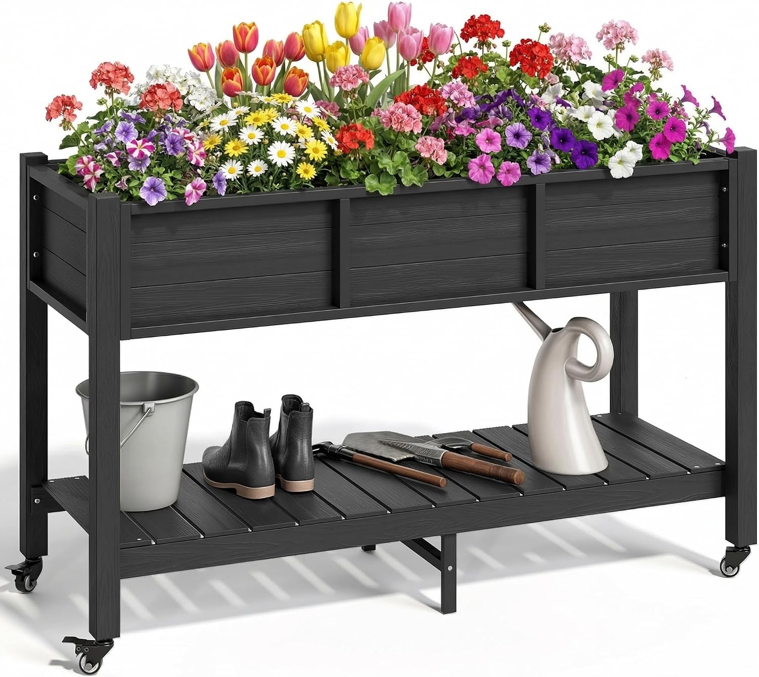 Tekerlekli Yükseltilmiş Bahçe  - Garden Storage Box incelemesi ve fiyatı