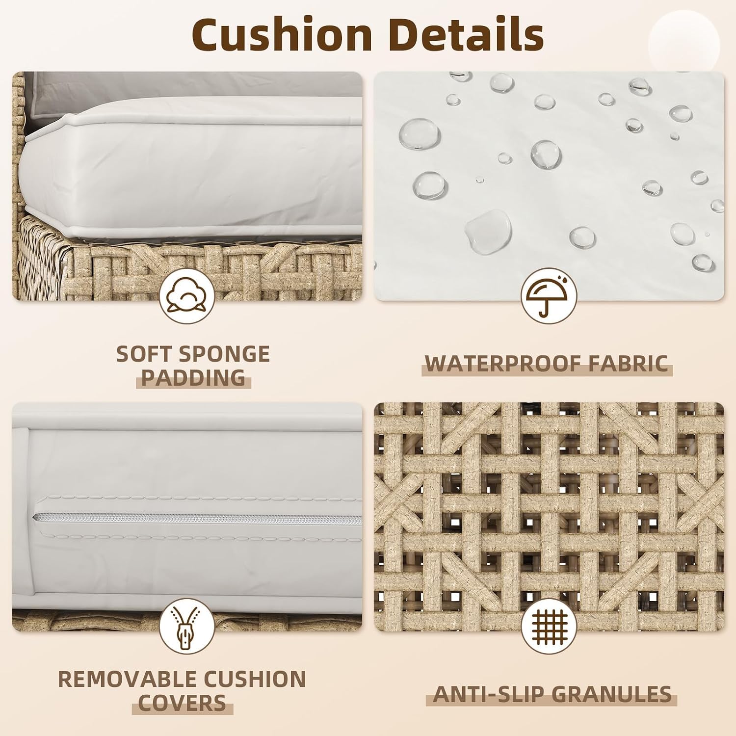 3 Parçalı Hasır Bahçe Koltuk T - Outdoor Furniture Rattan incelemesi ve fiyatı