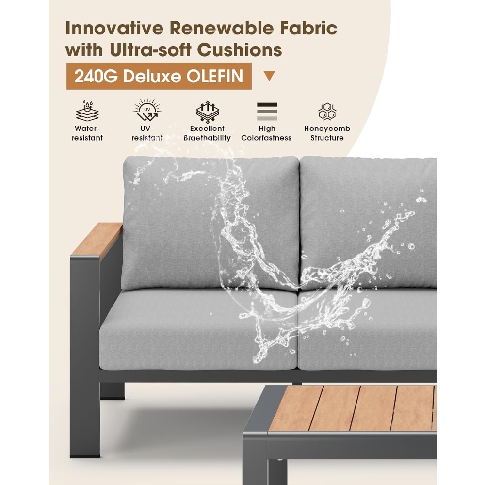 ABD Stok Alüminyum Dış Mekan V - Outdoor Furniture For Sale incelemesi ve fiyatı