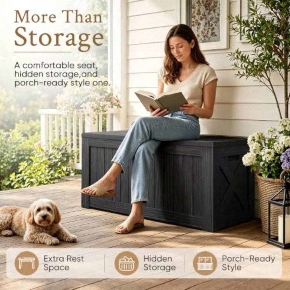 120 Galonluk Dış Mekan Depolam - Garden Storage Box incelemesi ve fiyatı