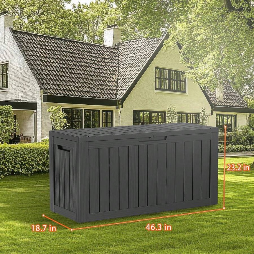 90 Galonluk Kilitlenebilir Reç - Garden Storage Box incelemesi ve fiyatı