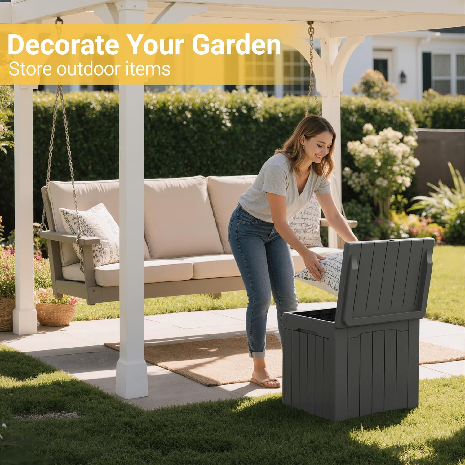 31 Galonluk Açık Hava Depolama - Garden Storage Box incelemesi ve fiyatı
