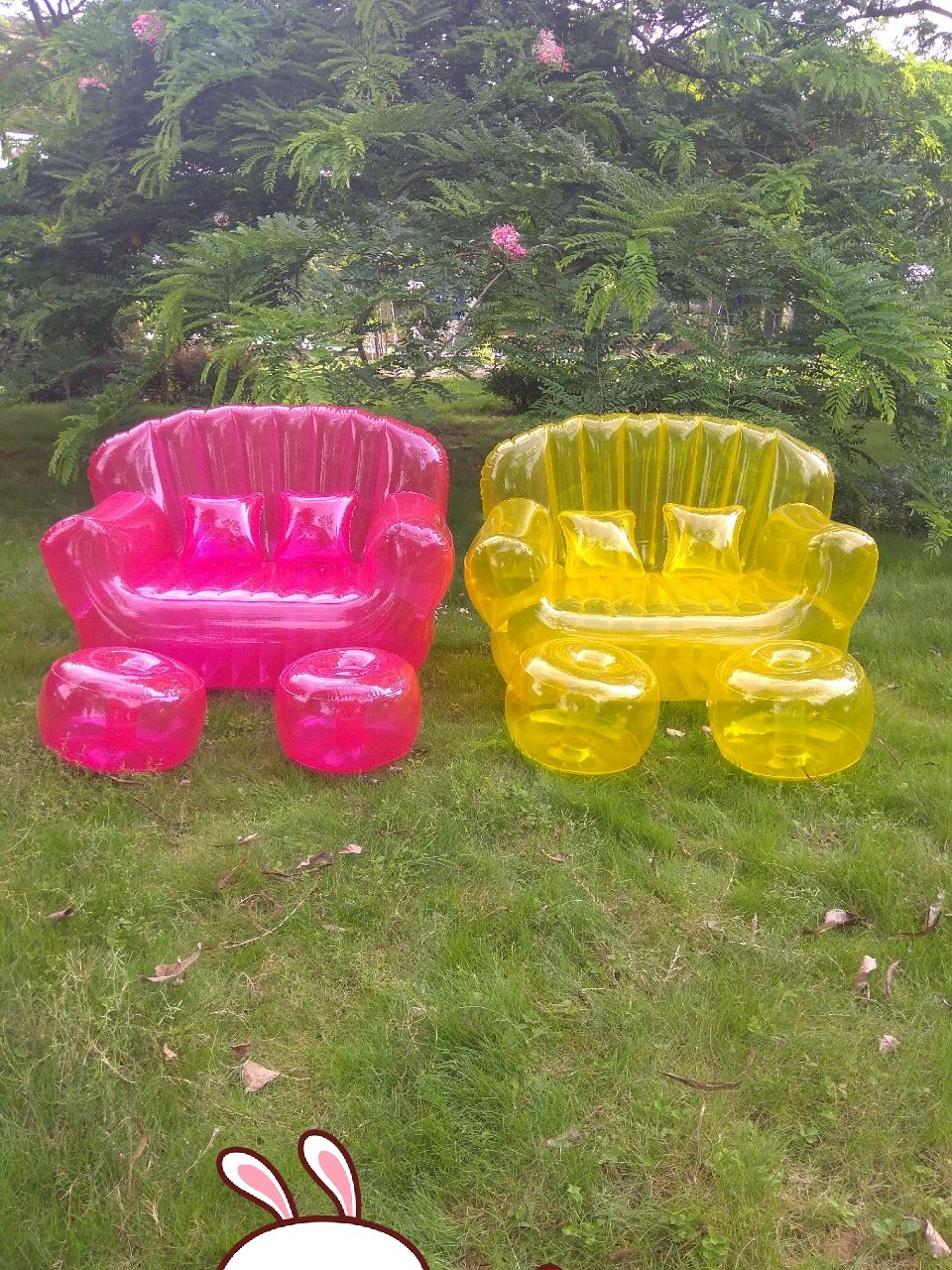 Şişme şık lüks versiyon çift l - Outdoor Furniture For Sale incelemesi ve fiyatı