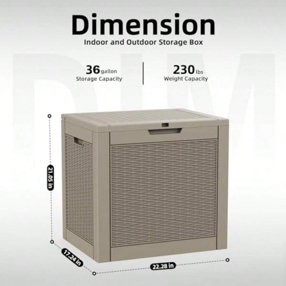 Su Geçirmez Dış Mekan Saklama  - Garden Storage Box incelemesi ve fiyatı